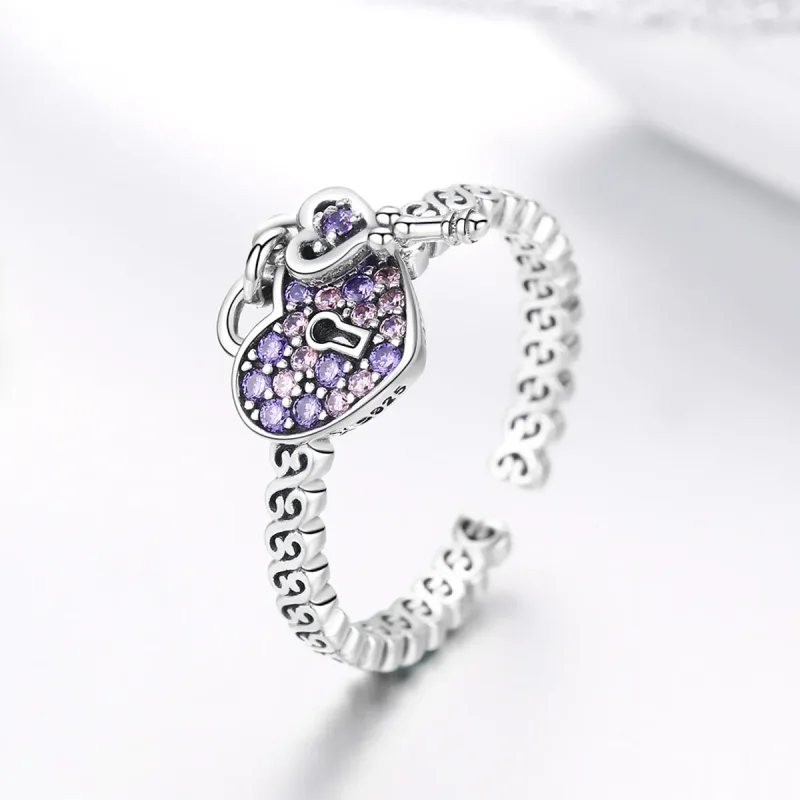(bilde for) Pandora Style Sølv Sweet Promise Ring - SCR486 - Vis 2