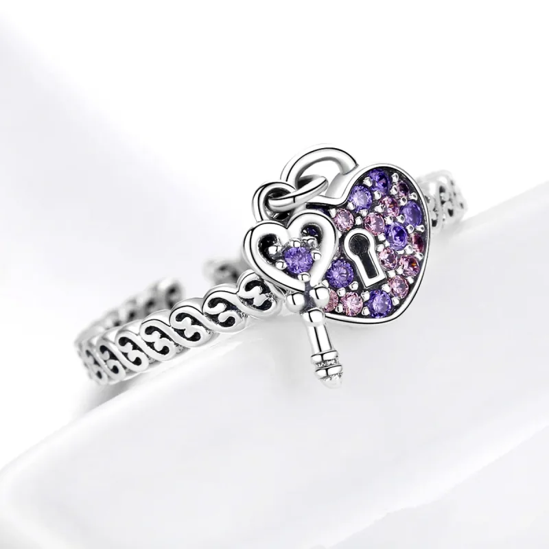 (bilde for) Pandora Style Sølv Sweet Promise Ring - SCR486 - Vis 3
