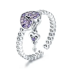 (bilde for) Pandora Style Sølv Sweet Promise Ring - SCR486
