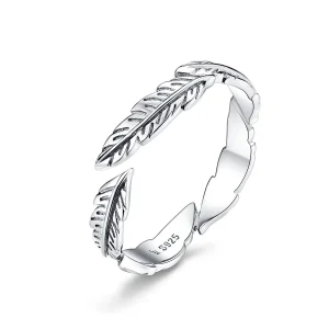 (bilde for) Pandora Style Sølvfjærring - SCR517