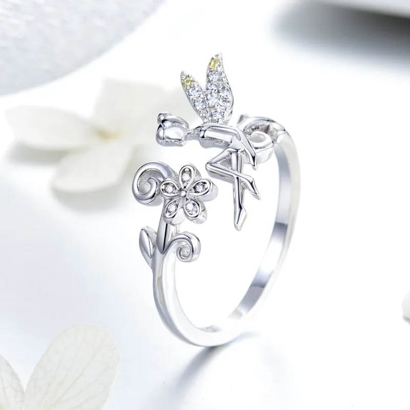 (bilde for) Pandora Style Spring Spirit Open Ring - BSR025 - Vis 2