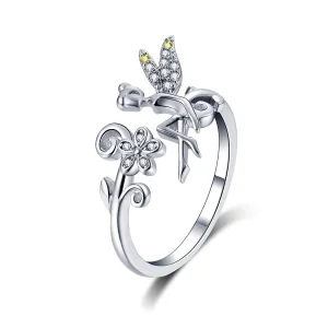 (bilde for) Pandora Style Spring Spirit Open Ring - BSR025