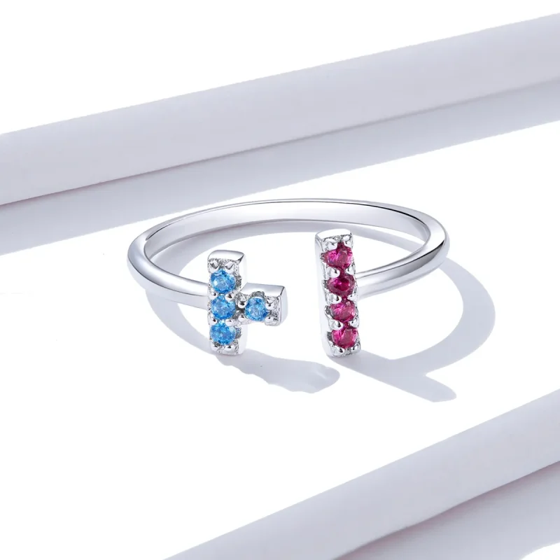 (bilde for) Pandora Style Tetris Åpen Ring - BSR114 - Vis 2