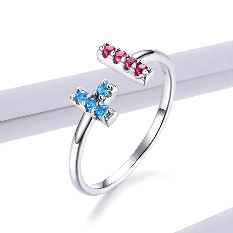 (bilde for) Pandora Style Tetris Åpen Ring - BSR114 - Vis 3