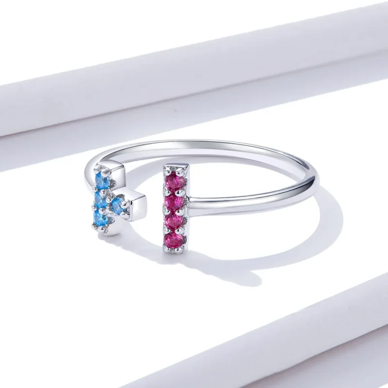 (bilde for) Pandora Style Tetris Åpen Ring - BSR114 - Vis 4
