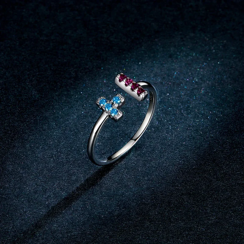 (bilde for) Pandora Style Tetris Åpen Ring - BSR114 - Vis 5