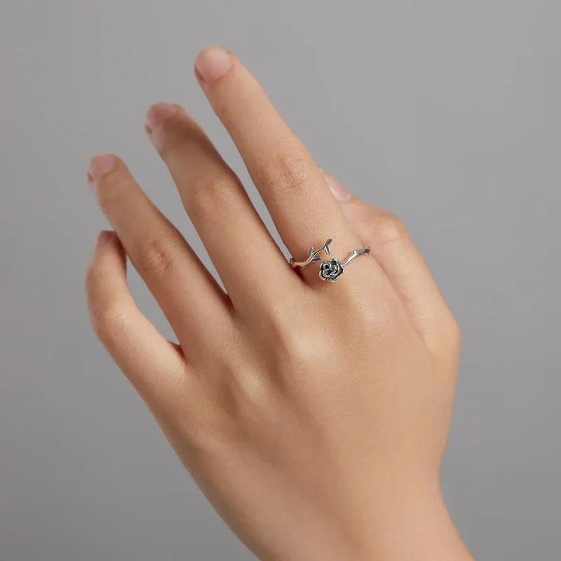 (bilde for) Pandora Style Torny Rose Åpen Ring - BSR196 - Vis 8