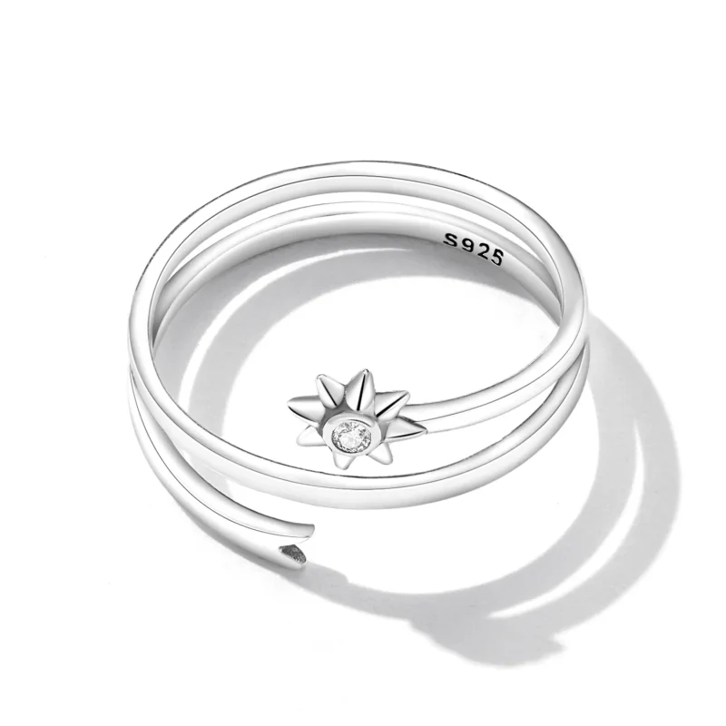 (bilde for) Pandora Style Wishing Meteor Open Ring - SCR810 - Vis 5