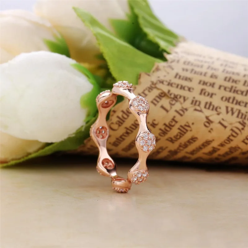 (bilde for) Modern LovePods PANDORA Rose ring with clear cubic zirconia - 187295CZ - Vis 2
