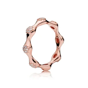 (bilde for) Modern LovePods PANDORA Rose ring with clear cubic zirconia - 187295CZ