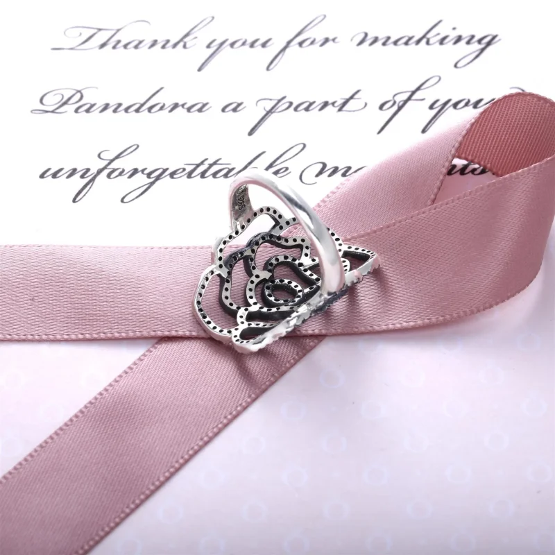 (bilde for) Pandora Blomstrende rose, ring - 190951CZ - Vis 3