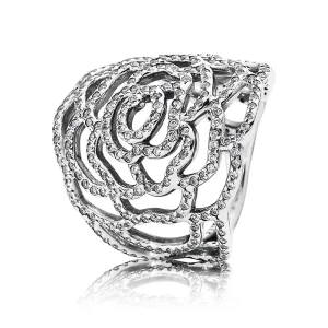 (bilde for) Pandora Blomstrende rose, ring - 190951CZ