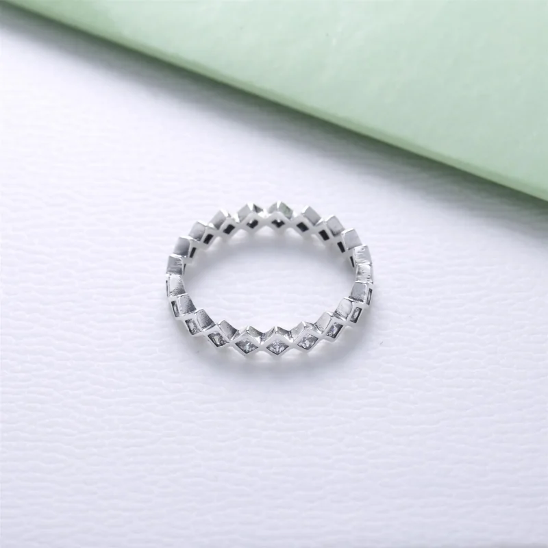 (bilde for) Pandora Forlokkende briljant, ring - 190944CZ - Vis 3