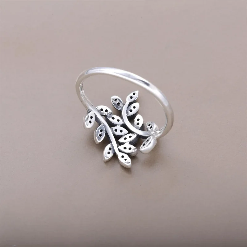 (bilde for) Pandora Glitrende blader - 190921CZ - Vis 3