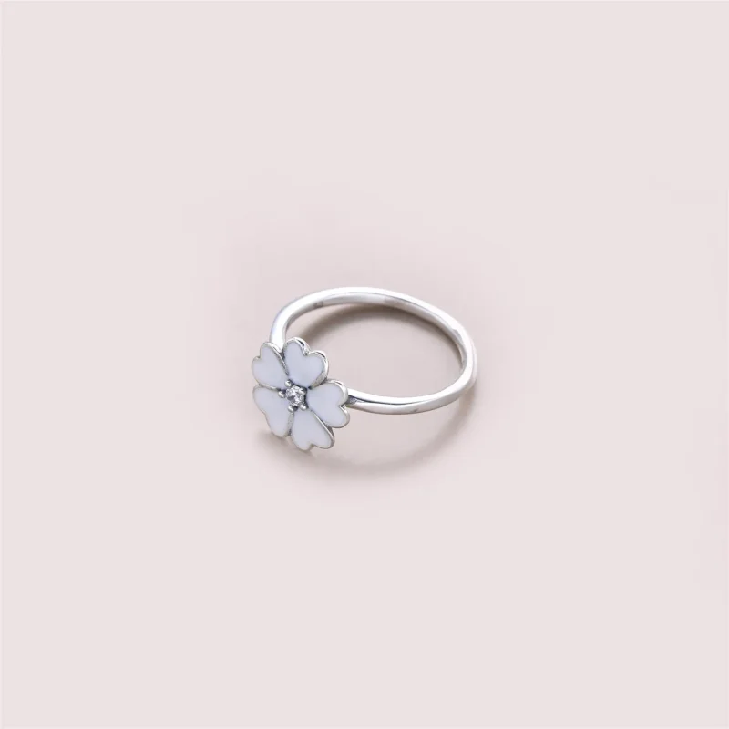 (bilde for) Pandora Hvit nøkleblom, ring - 190931EN12 - Vis 3