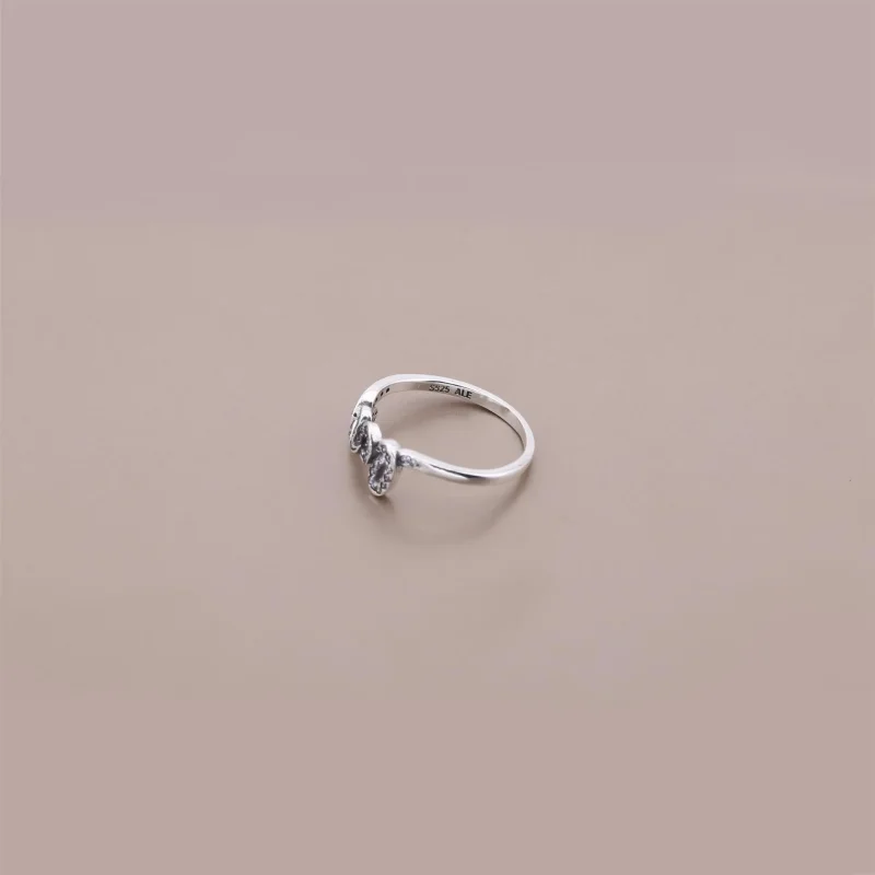 (bilde for) Pandora Kjærlighetens signatur -ring - 190928CZ - Vis 3