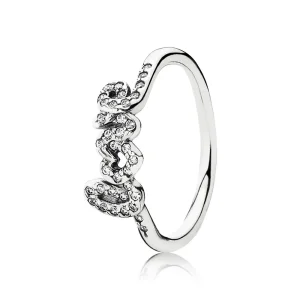 (bilde for) Pandora Kjærlighetens signatur -ring - 190928CZ
