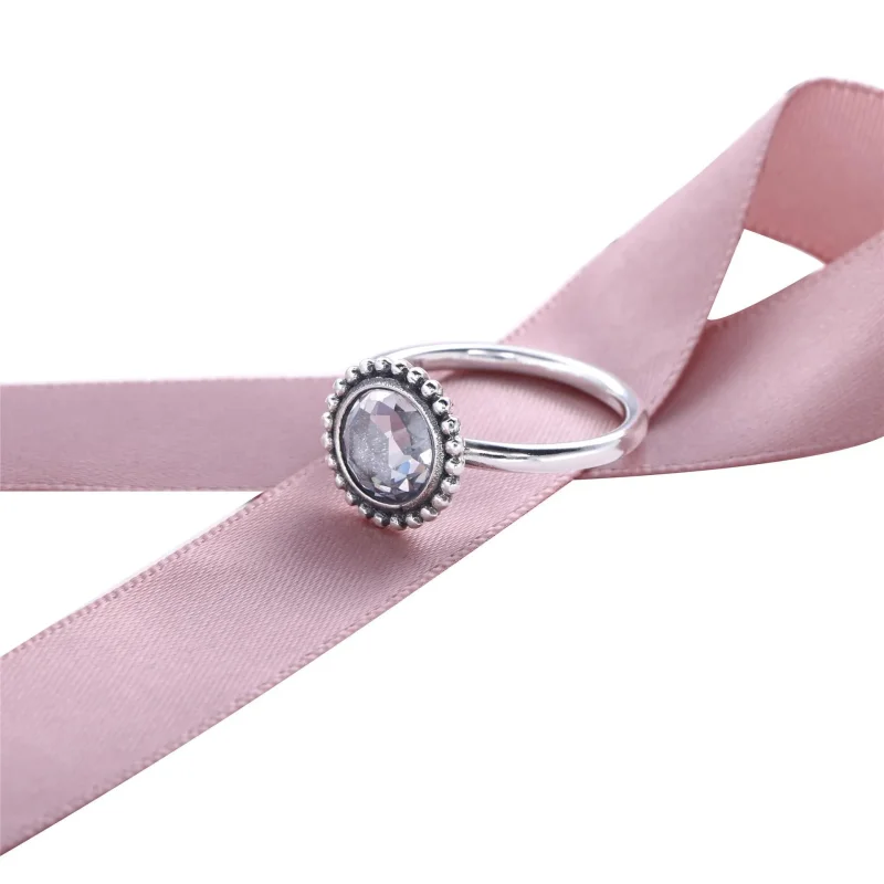 (bilde for) Pandora Ring, sterlingsølv, klar kubisk zirkonia - 190904CZ - Vis 2