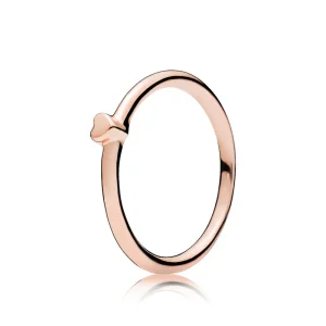 PANDORA Rose heart ring - 186551 (bilde for) PANDORA Rose heart ring - 186551