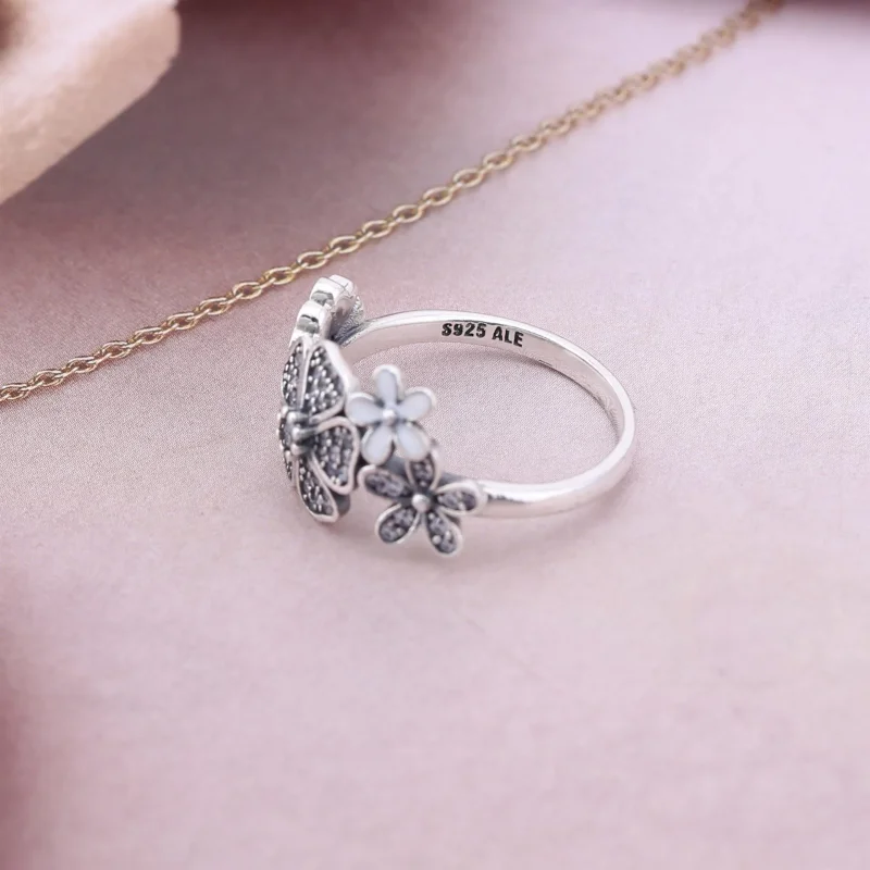 (bilde for) Pandora Shimmering Bouquet - 190984CZ - Vis 3