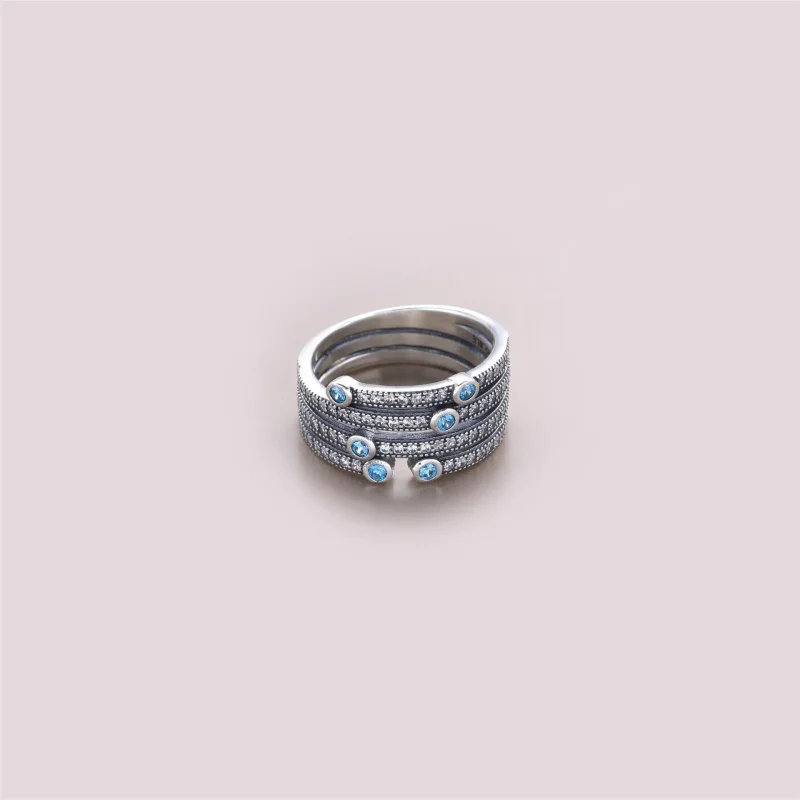 (bilde for) Pandora Shimmering Ocean - 191002CZF - Vis 2