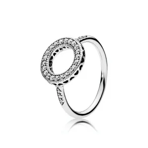 (bilde for) Pandora Silver ring with clear cubic zirconia - 191039CZ