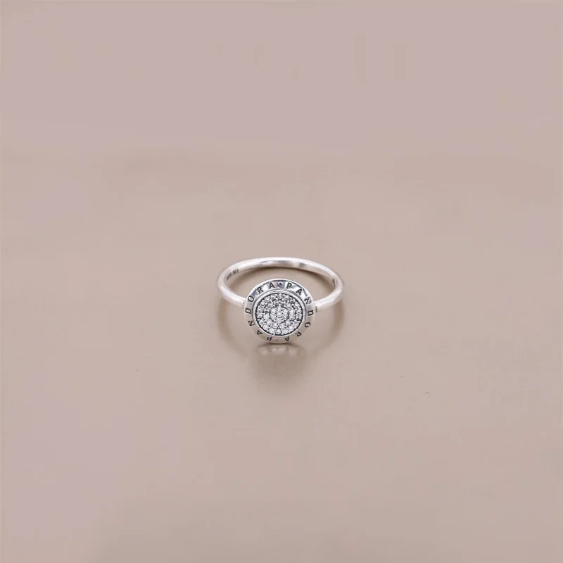 (bilde for) PANDORA silver ring with cubic zirconia - 190912CZ - Vis 2