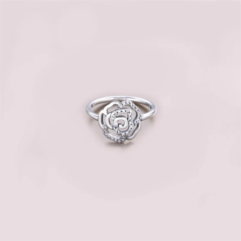 (bilde for) Pandora Skimrende rose, ring - 190949CZ - Vis 2