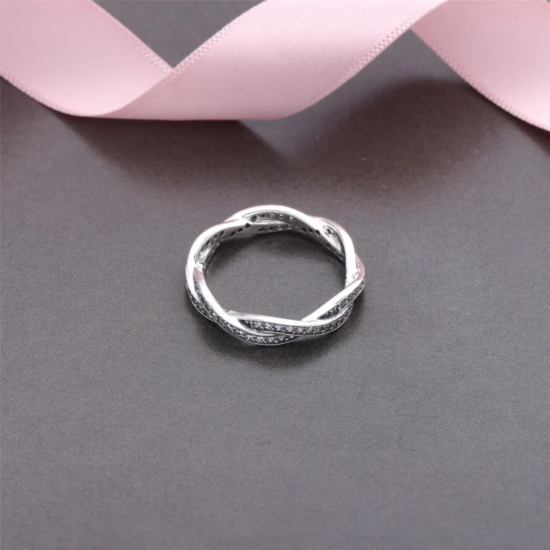 (bilde for) Pandora Twist of Fate - 190892CZ - Vis 2