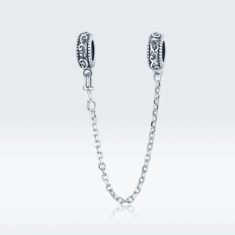 (bilde for) Pandora Style Silver Classical Vine sikkerhetskjede - SCC1546 - Vis 5