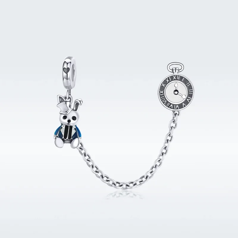 (bilde for) Pandora Style Silver Hare sikkerhetskjede - SCC1443 - Vis 5