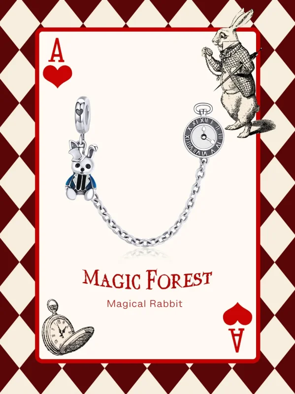 (bilde for) Pandora Style Silver Hare sikkerhetskjede - SCC1443 - Vis 6