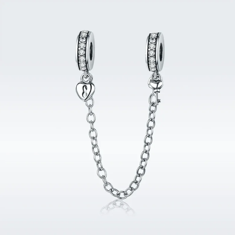 (bilde for) Pandora Style Silver Only Love sikkerhetskjede - SCC606 - Vis 2