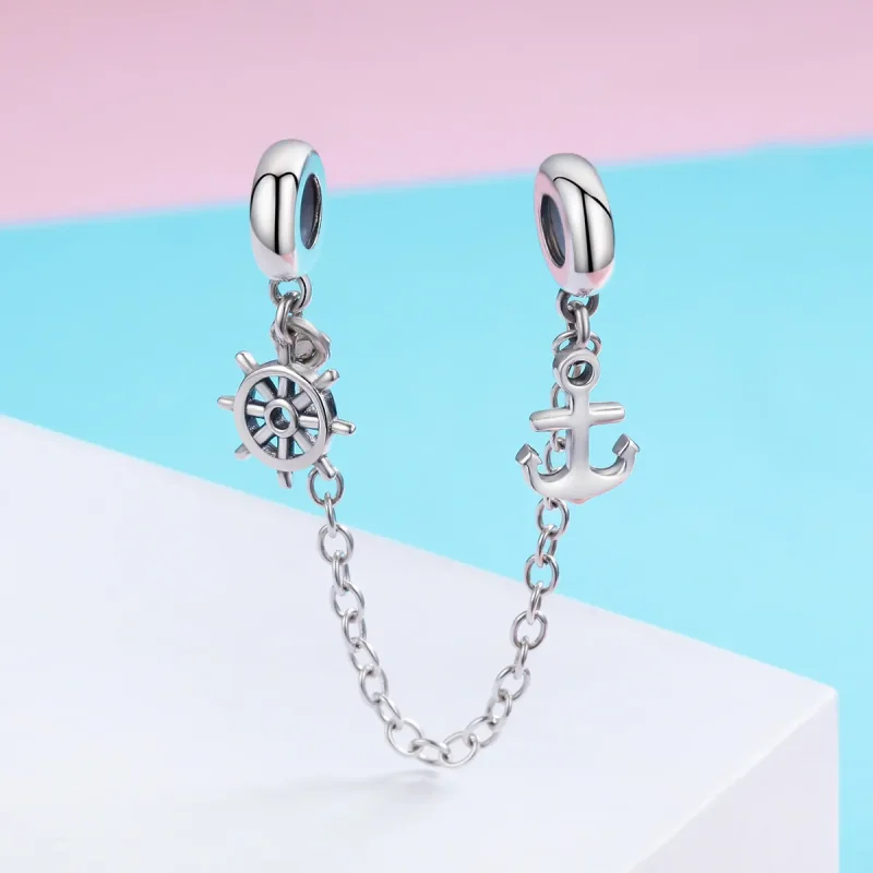 (bilde for) Pandora Style Silver Voyage sikkerhetskjede - SCC604 - Vis 3