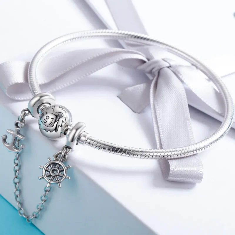 (bilde for) Pandora Style Silver Voyage sikkerhetskjede - SCC604 - Vis 4