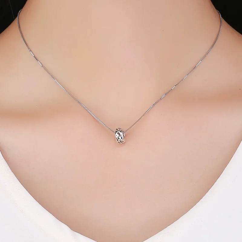 (bilde for) Pandora Style Silver Vintage Spacer Charm - SCC716 - Vis 5
