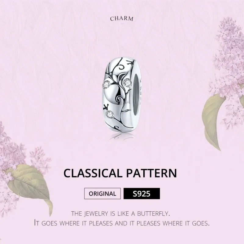 (bilde for) Pandora Style Sølv Klassisk mønster Spacer Charm - SCC1559 - Vis 6