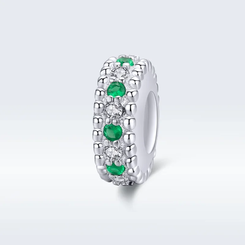 (bilde for) Pandora Style Sølv Retro Spacer Charm - BSC185 - Vis 5