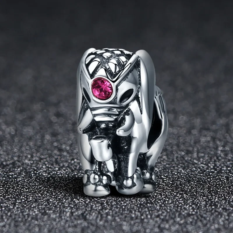 (bilde for) Pandora Style Sølv Søt Babyelefant Spacer Charm - SCC321 - Vis 2