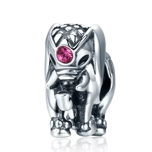 (bilde for) Pandora Style Sølv Søt Babyelefant Spacer Charm - SCC321