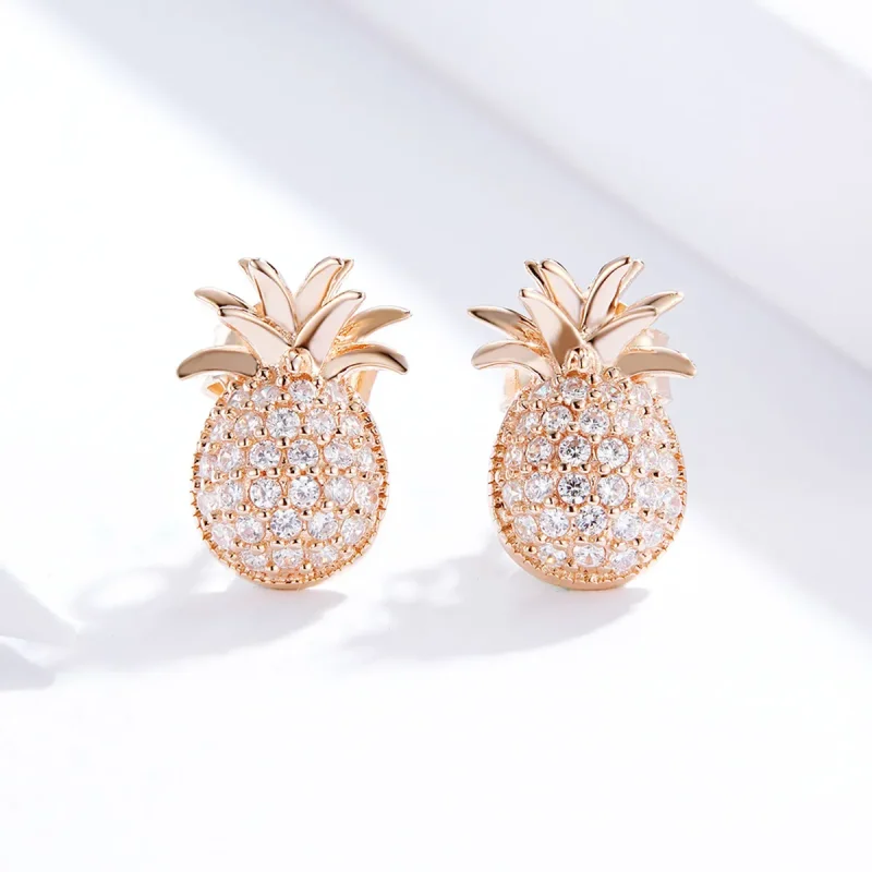 (bilde for) Pandora Style ananas øredobber - SCE803 - Vis 2