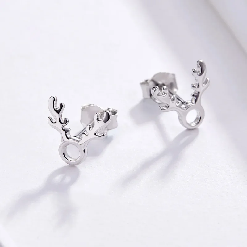 (bilde for) Pandora Style Antlers øredobber - BSE116 - Vis 3