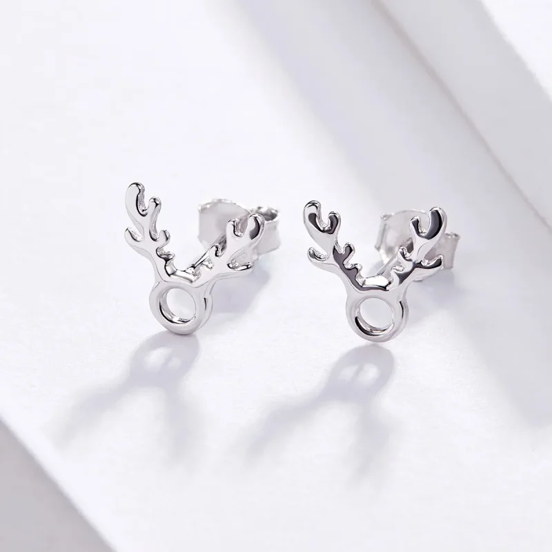 (bilde for) Pandora Style Antlers øredobber - BSE116 - Vis 4