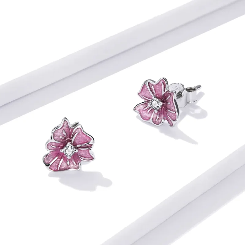 (bilde for) Pandora Style Blooming Stamens Stud øredobber - BSE471 - Vis 3