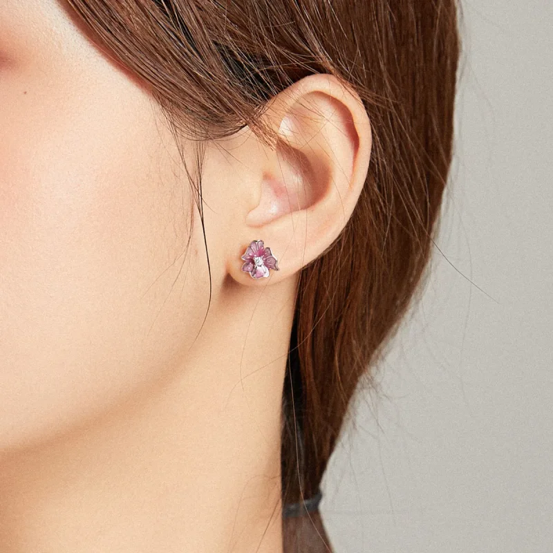 (bilde for) Pandora Style Blooming Stamens Stud øredobber - BSE471 - Vis 6