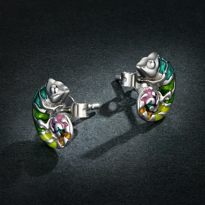 (bilde for) Pandora Style Chameleon Stud øredobber - BSE587 - Vis 5