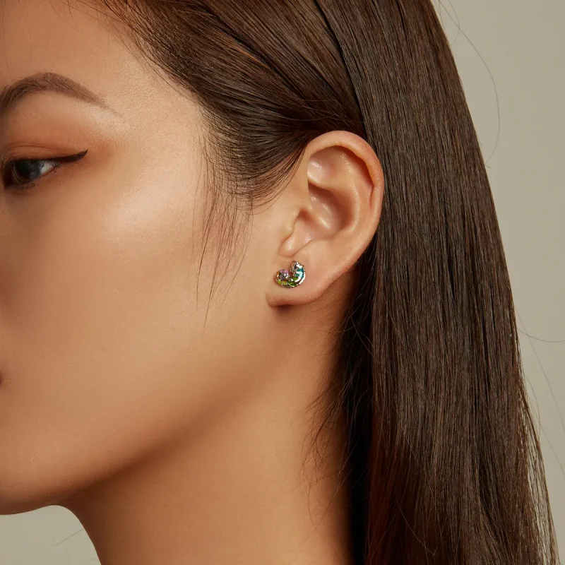 (bilde for) Pandora Style Chameleon Stud øredobber - BSE587 - Vis 8