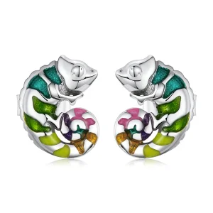 (bilde for) Pandora Style Chameleon Stud øredobber - BSE587