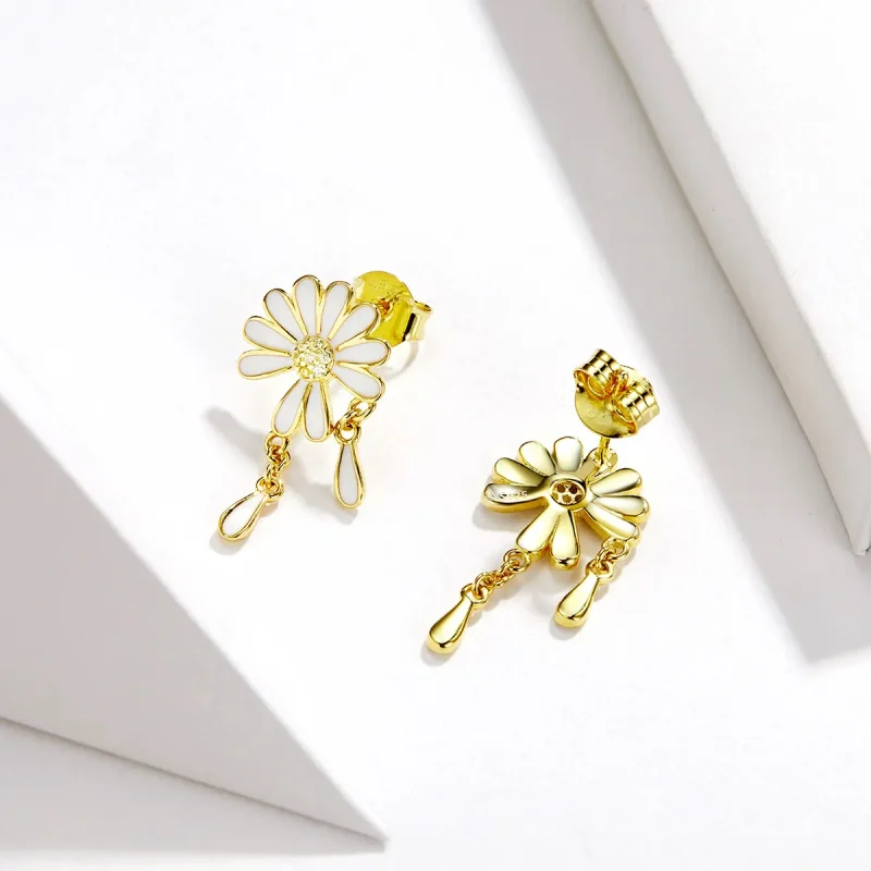 (bilde for) Pandora Style Daisy stud øredobber - BSE159 - Vis 2