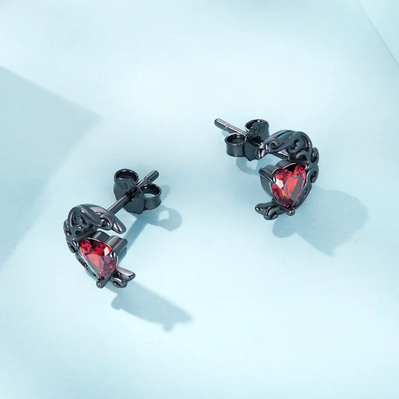 (bilde for) Pandora Style Dark Night Moonlight ørepynt - SCE1519 - Vis 4